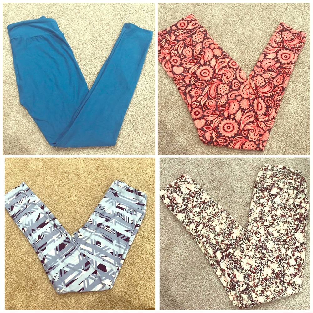 Lularoe one size leggings bundle